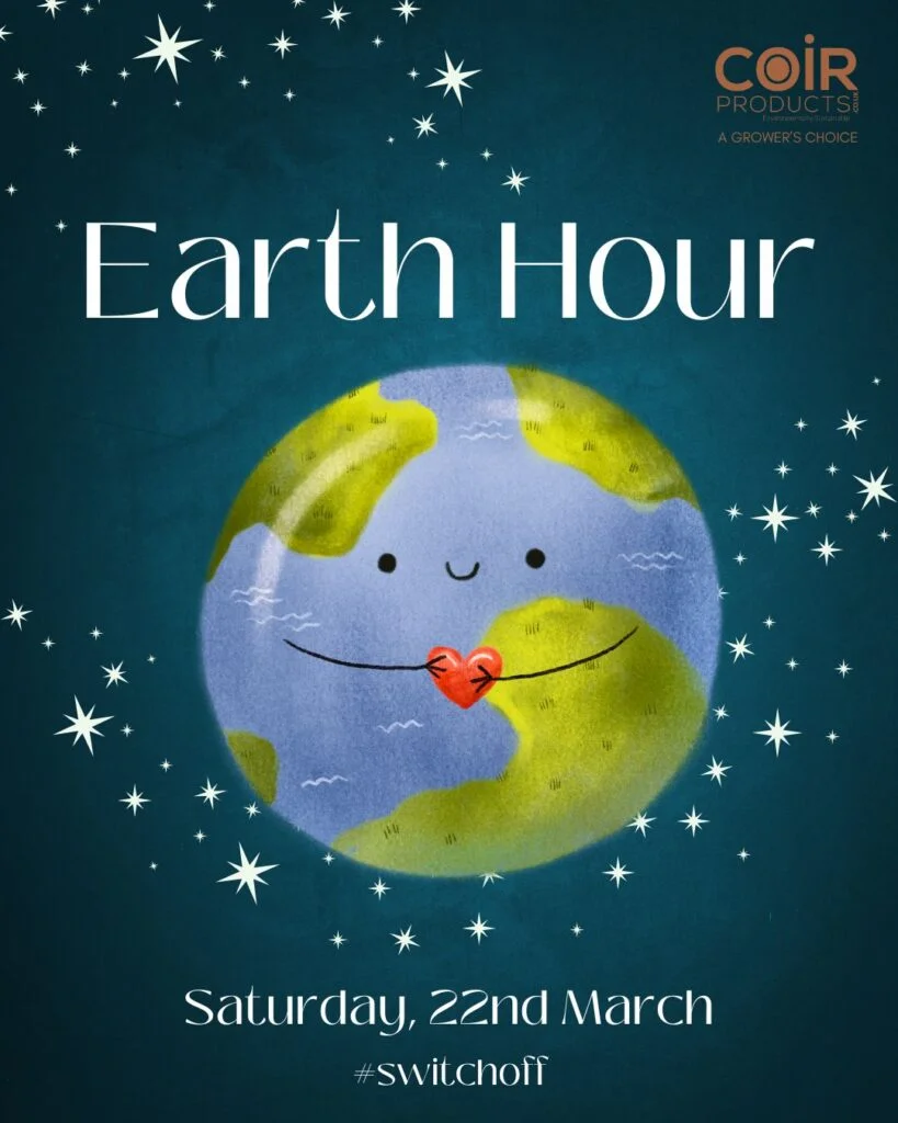 Earth Hour: a time to shine for sustainability with CoirProducts