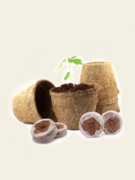 Grow herbs with Coir