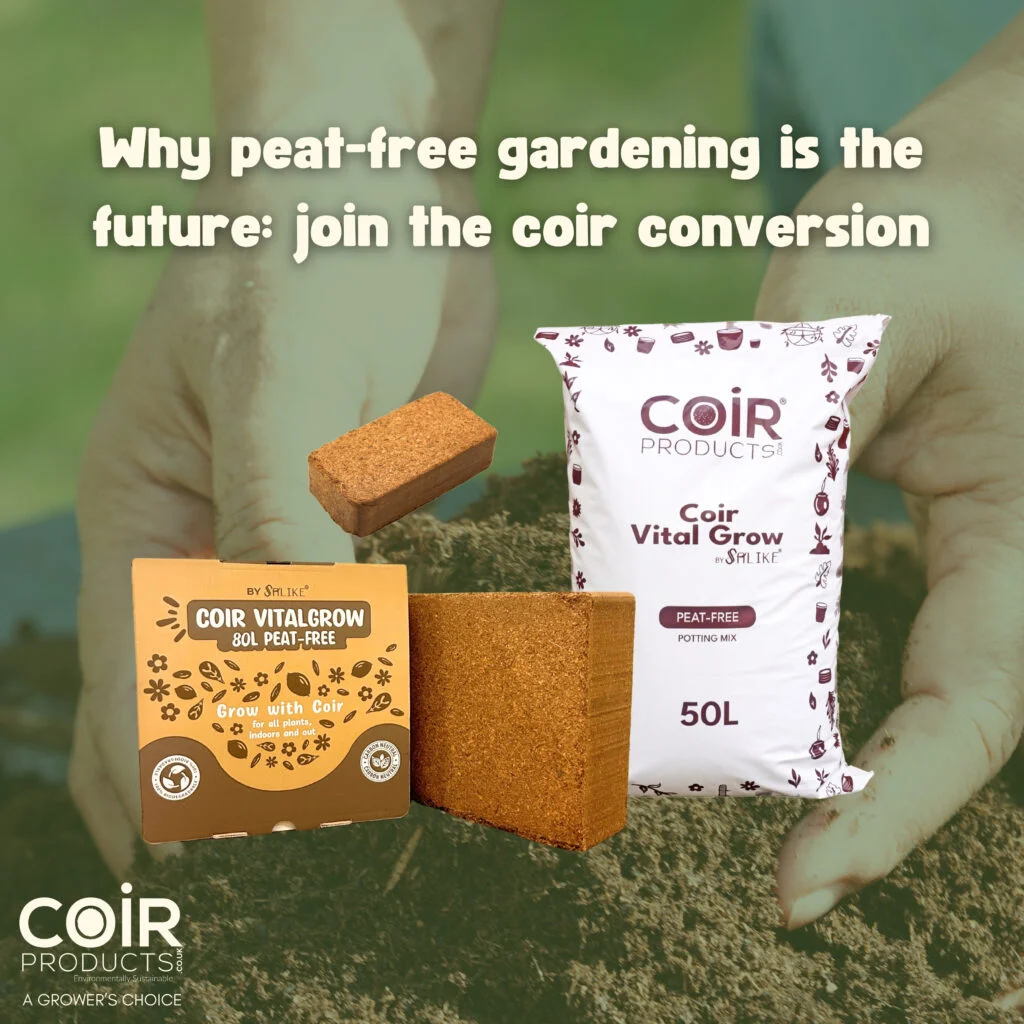 Why peat-free gardening is the future: join the coir conversion