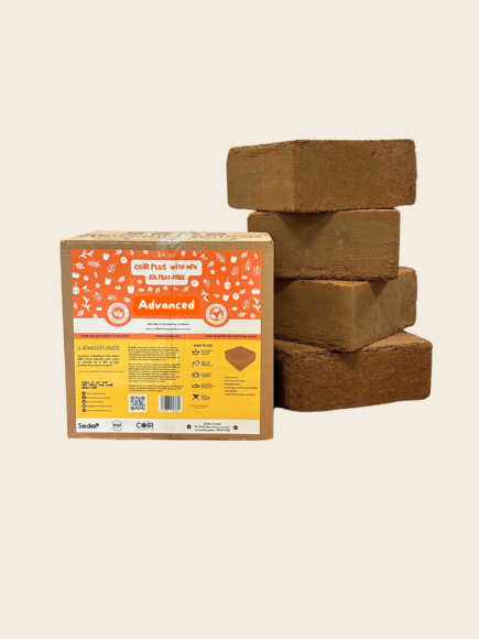 4 Bricks of 80L CoirPlus Advance All-Purpose Compost – 320L total