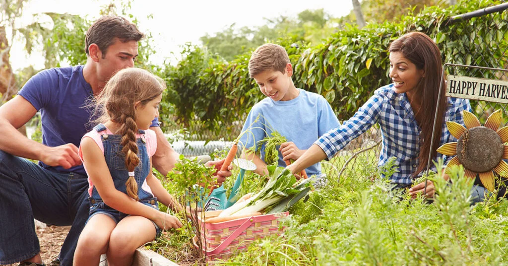 Making gardening family friendly