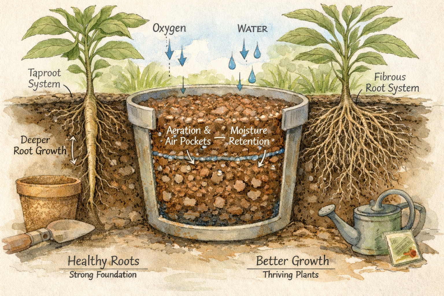 The Science of Root Development in Container Gardening