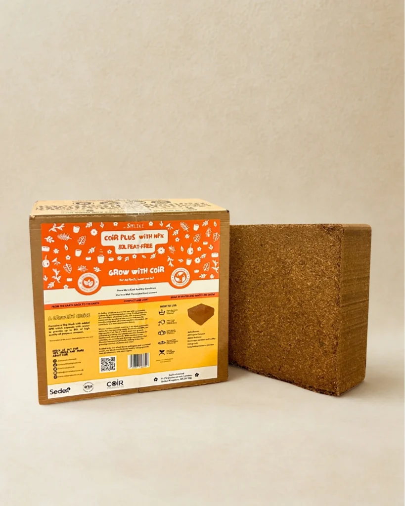 CoirPlus™ Garden Boost Pack  | 4 bricks of 1kg Coir Plus bricks